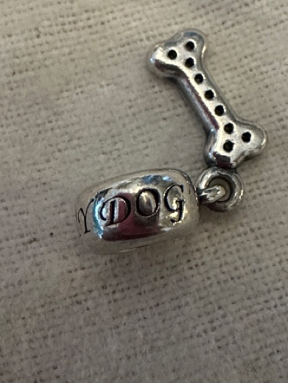 Pandora "I Love My Dog" dangle charm - Picture 3 of 5